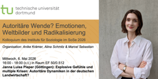 Janna Luisa Pieper Erster Vortrag Kolloquium des Instituts für Soziologie im SoSe 2026